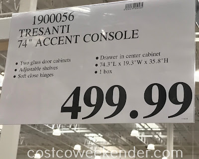 Deal for the Tresanti Accent Console at Costco