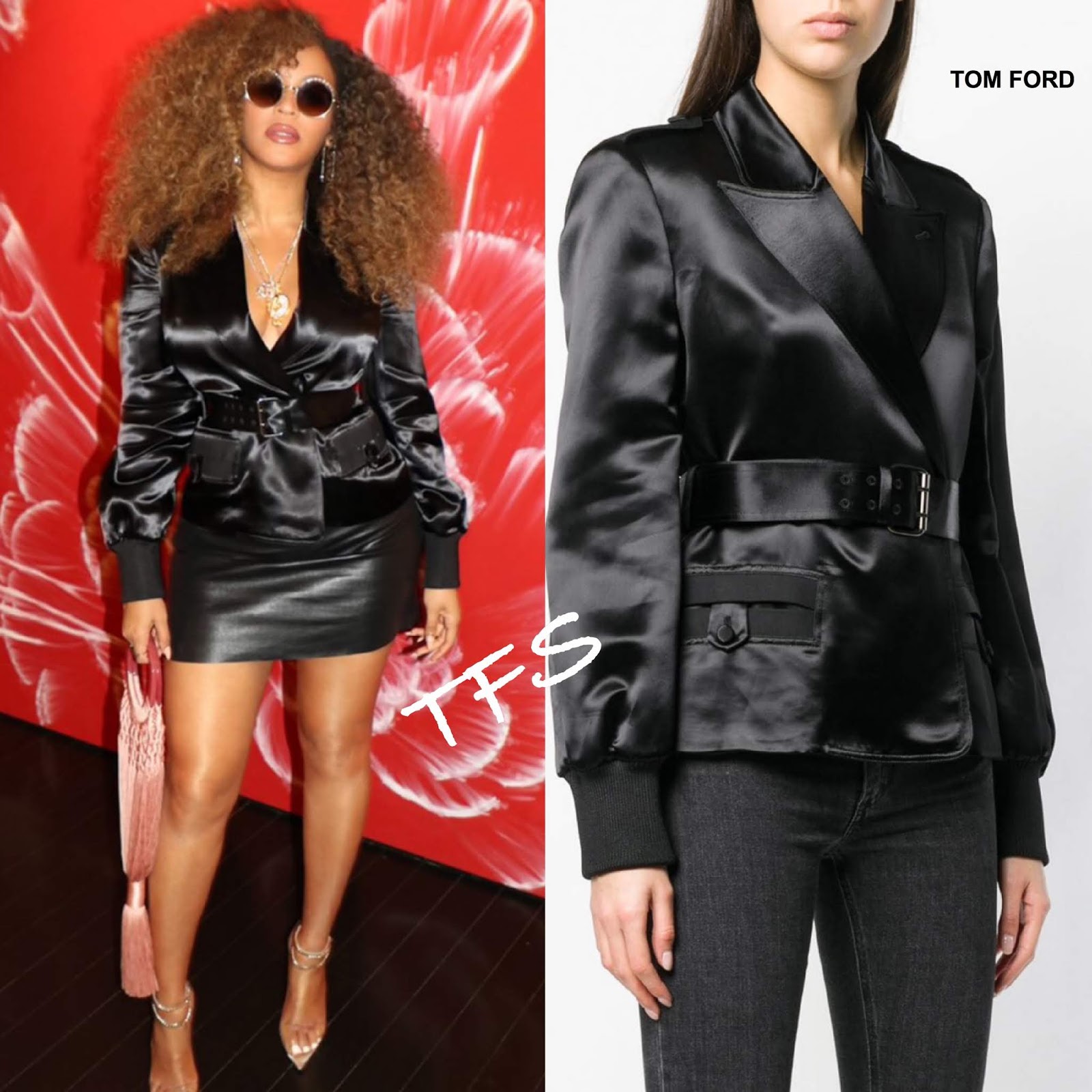 Instagram Style: Beyonce in Tom Ford at the Jay-Z 'B Sides 2' Concert