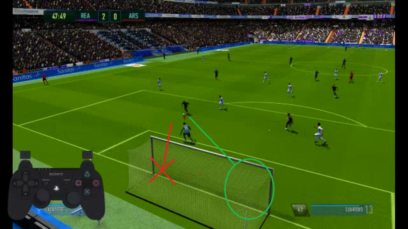 How to Move The Goalkeeper in FIFA 14 (Dive, Move and Camera Setting