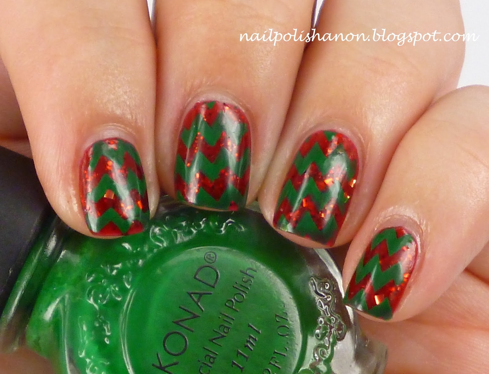 Nail Polish Anon: Christmas Wrapping Paper Manicures