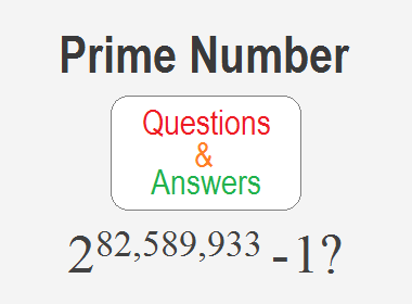 10 Math Problems Prime Number Questions and Answers