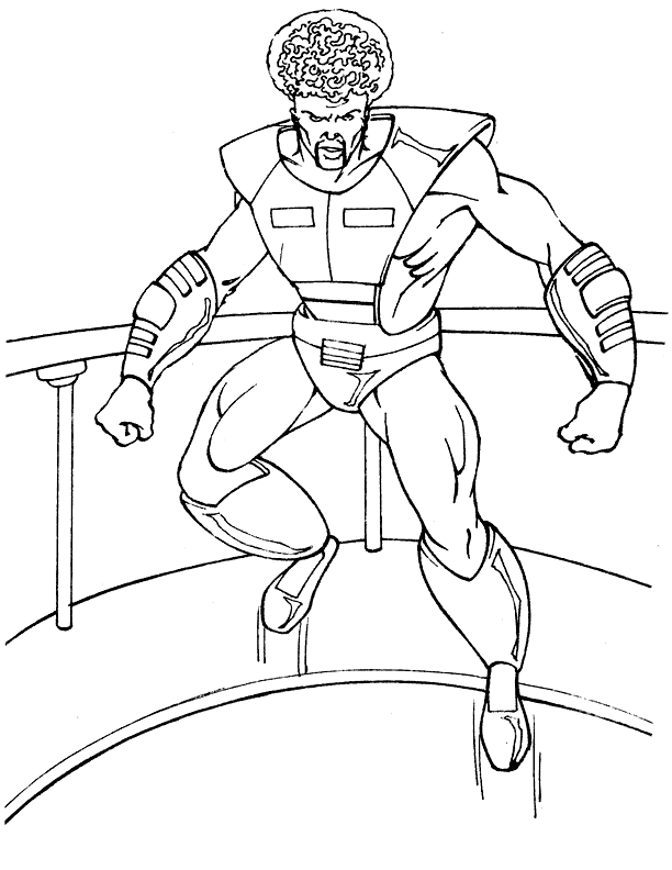 free superhero squad coloring pages - photo #40