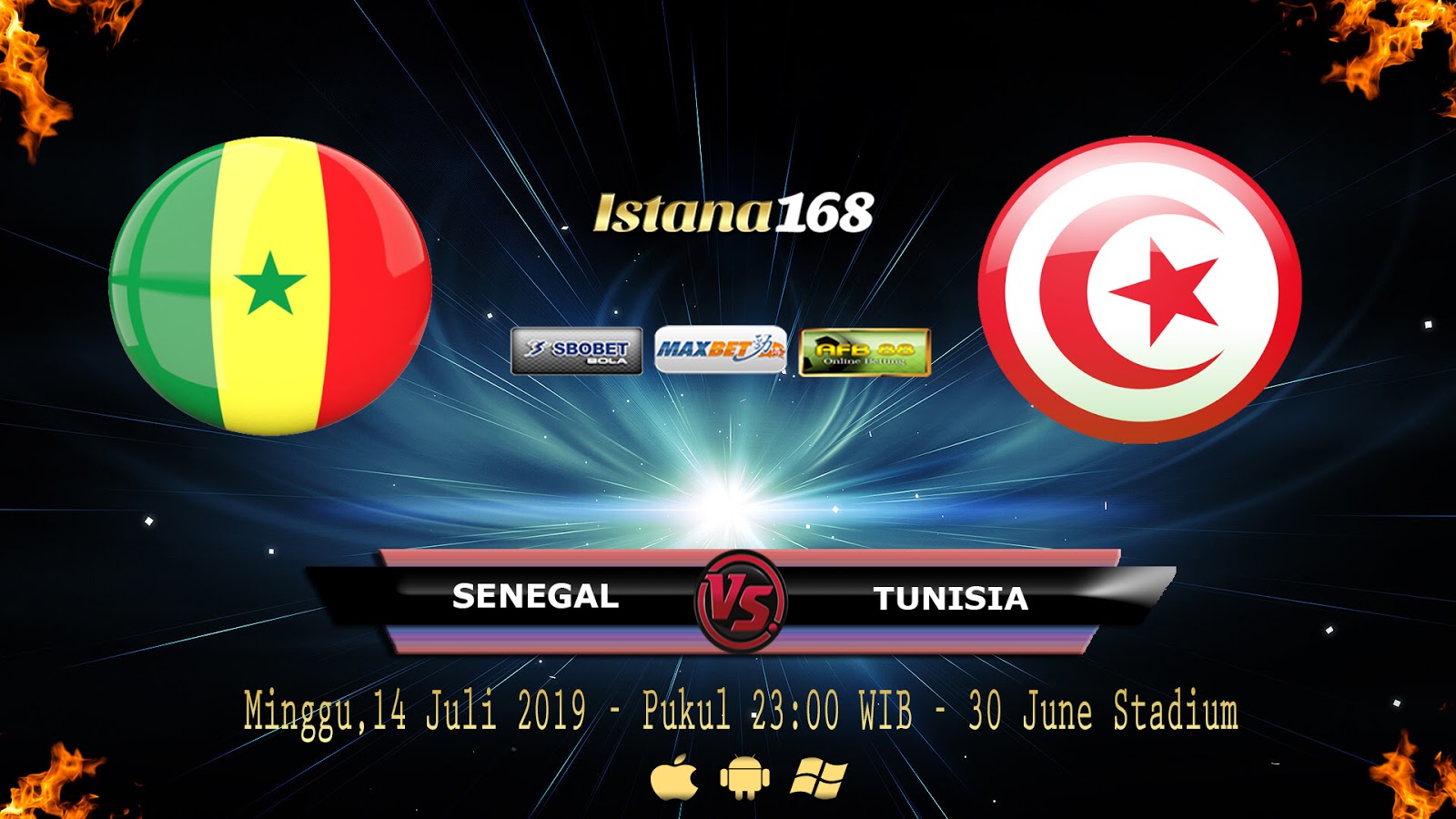Prediksi Senegal vs Tunisia 14 Juli 2019