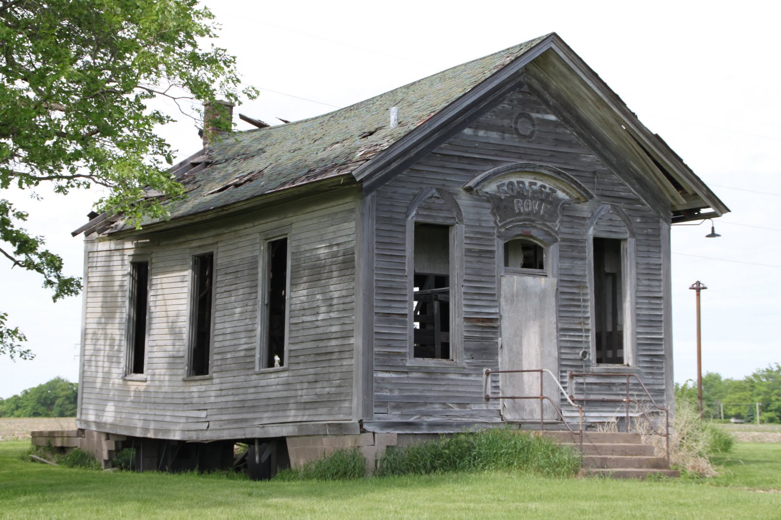 Iowa One Room Schools Pleasant Valley 5, Forest Grove School, Bettendorf