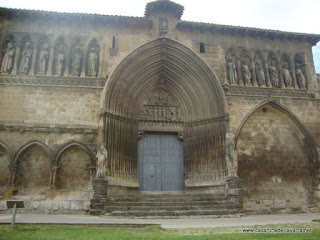iglesia del Santo Sepulcro en Estella Camino de Santiago