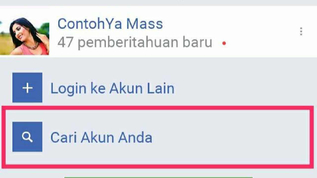Cara melihat kata sandi Facebook