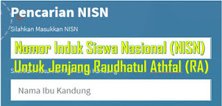 Sudah Muncul Nomor Induk Siswa Nasional Nisn Untuk Jenjang Raudhatul Athfal Ra Yuk Cek Segera