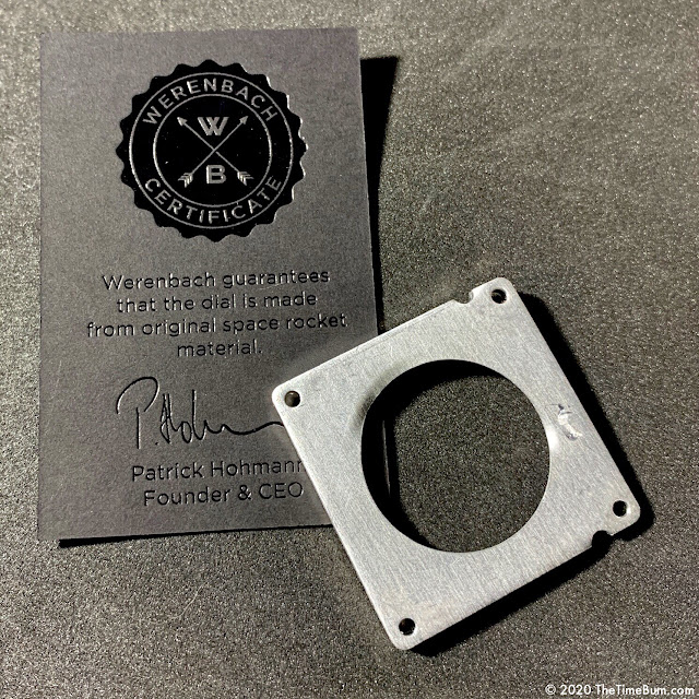 Werenbach Leonov Model 2 booster shell certificate and original material