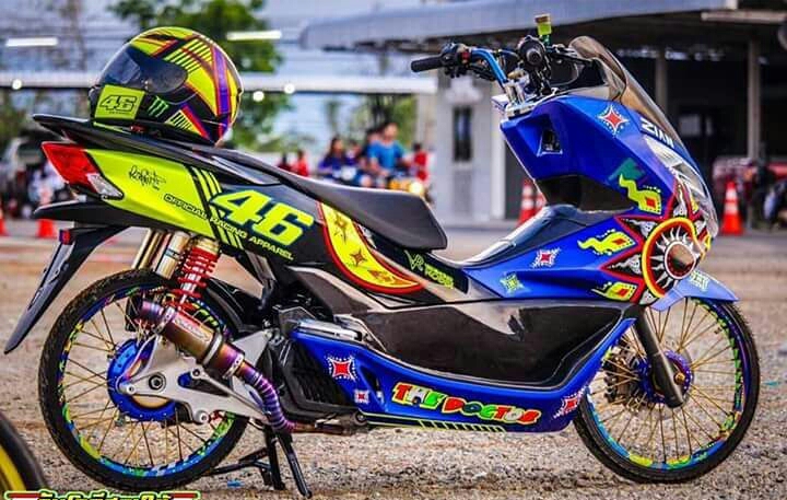 Foto hits modifikasi yamaha Nmax terbaru
