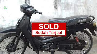 Yamaha Alfa tahun 91 harga 1,6 juta - JUAL BELI MOTOR BEKAS