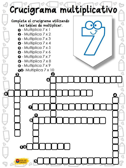 crucigrama-aprender-tablas-multiplicar
