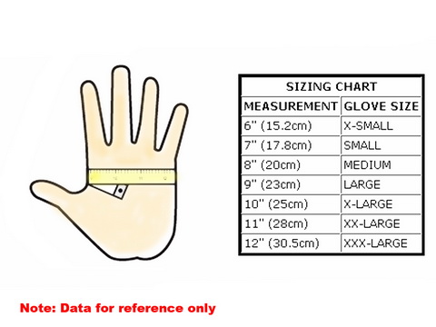 Oakley Glove Size Chart
