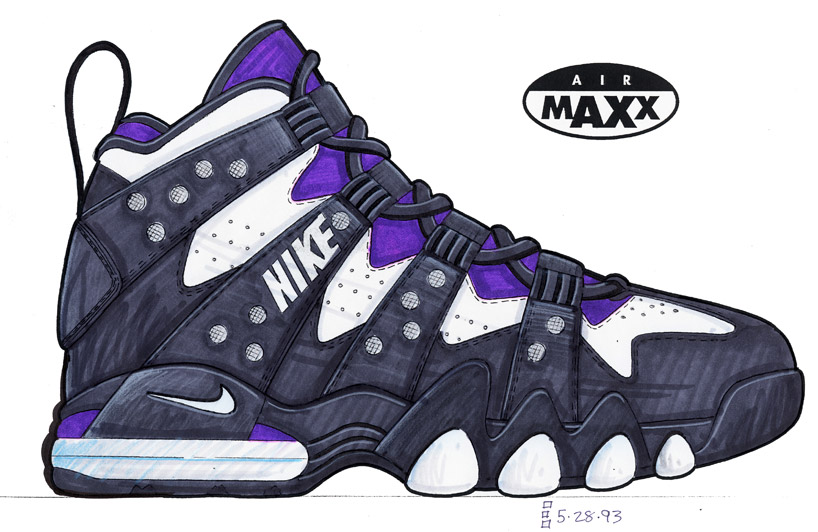 tinker hatfield sketch