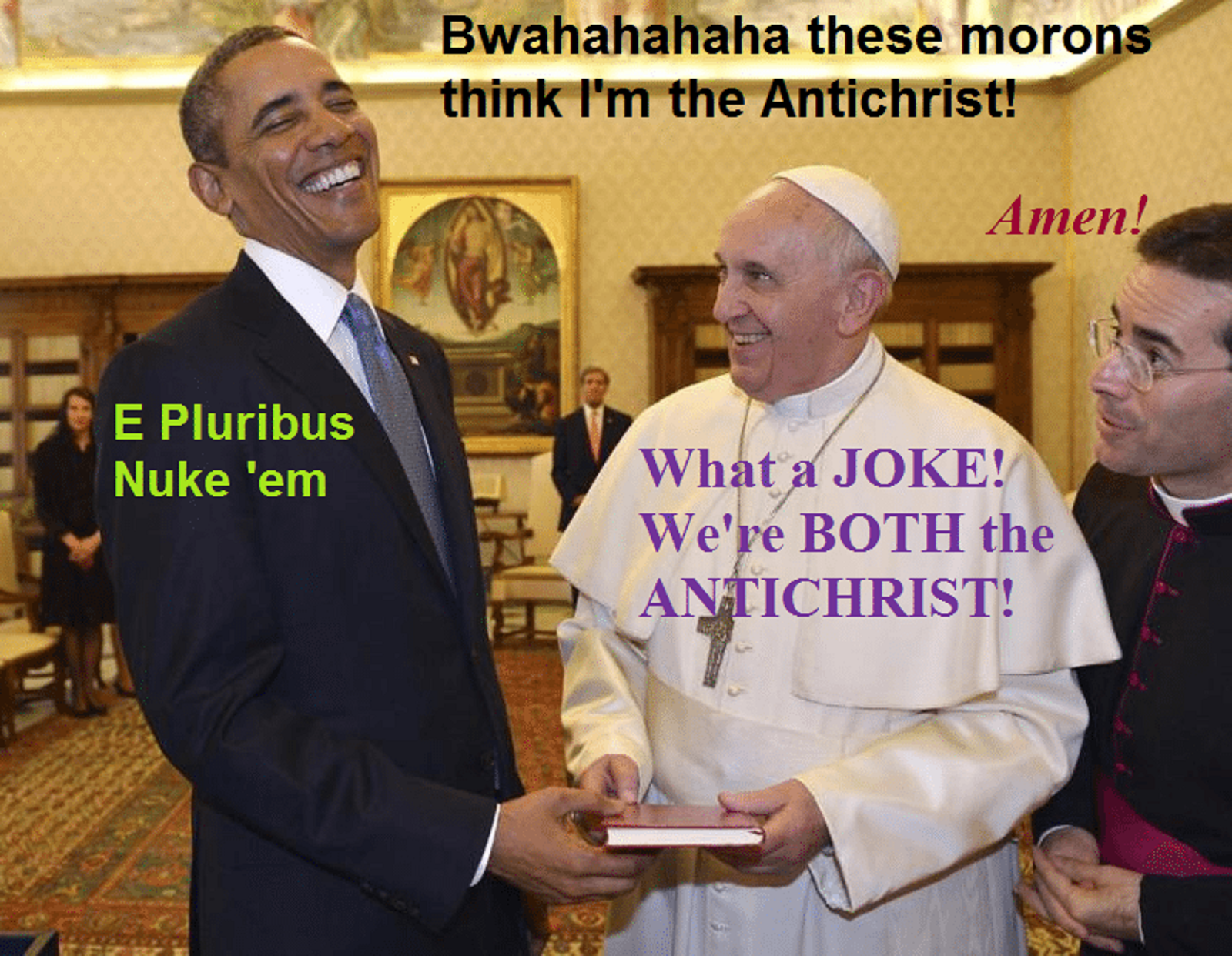 THE ANTICHRIST JOKE - THEY BOTH GET ROBBED OF THE LAST LAUGH