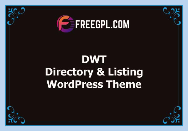 DWT - Directory & Listing WordPress Theme Free Download