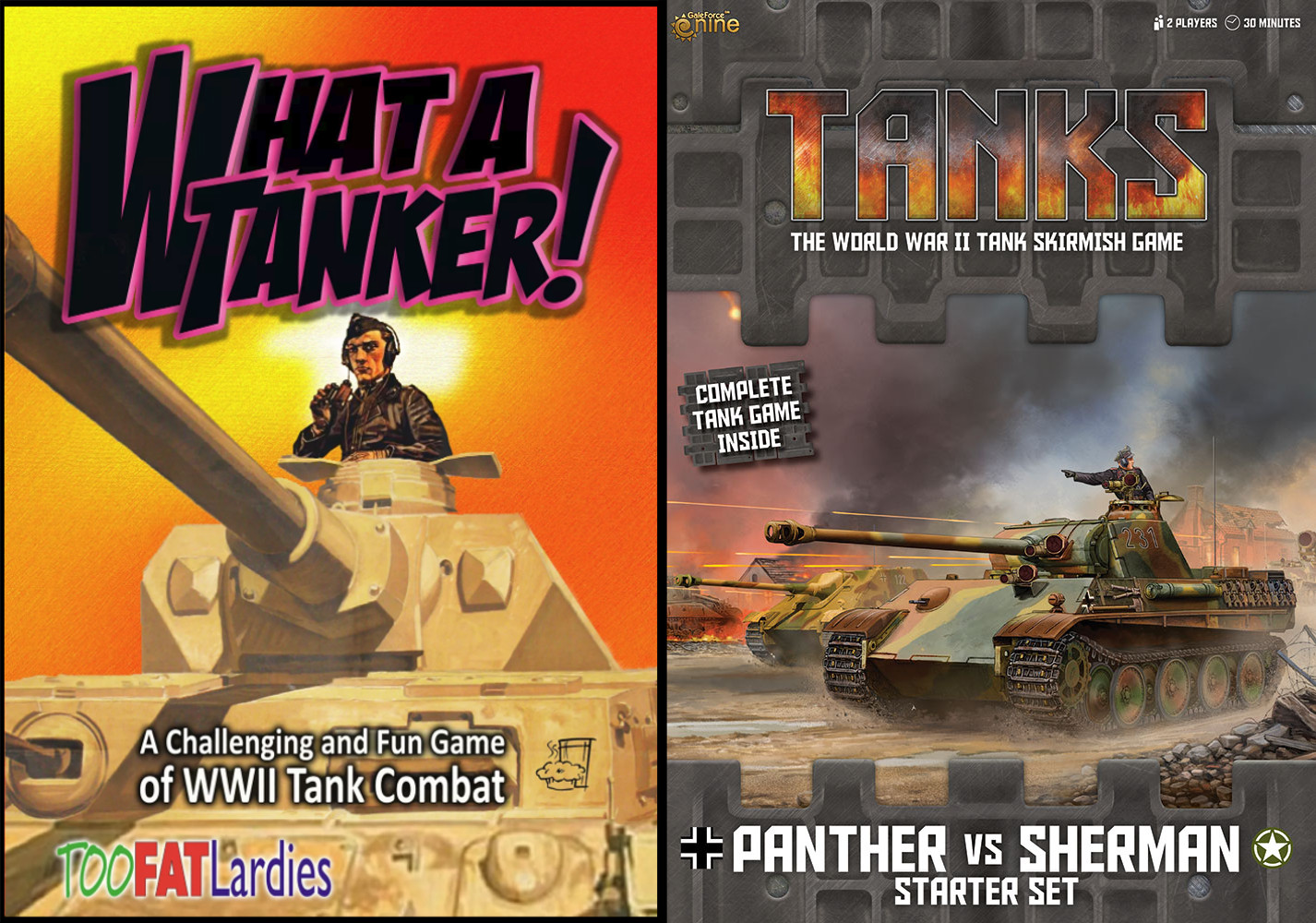 WHAT A TANKER rules for WWII Tank Combat  by TOO FAT LARDIES 