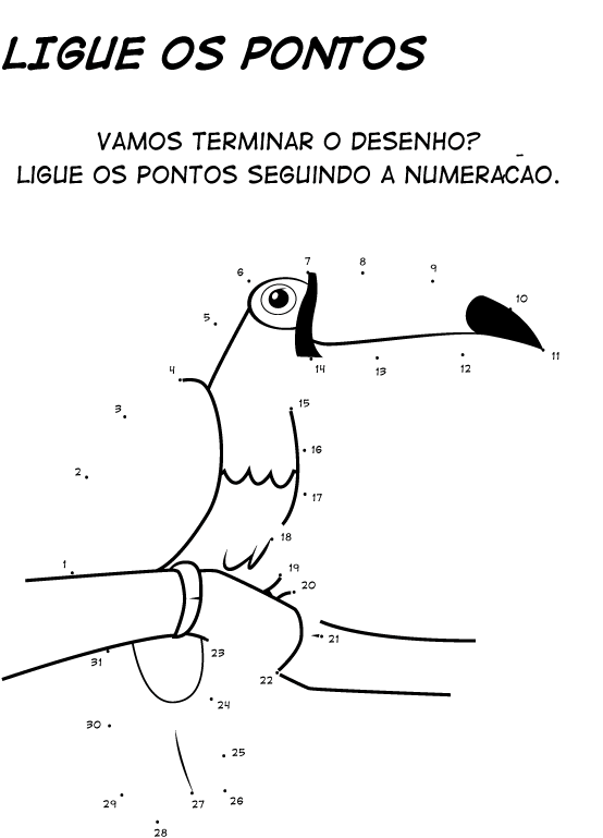 imagens Ligar pontos animais pintar Desenhos Preto e Branco Ligar pontos animais Colorir