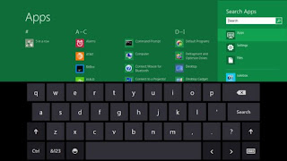 Windows 8 keyboard