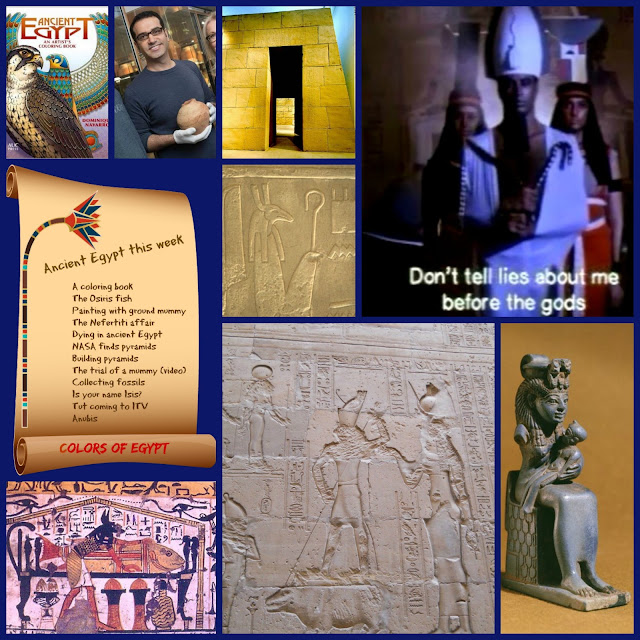 I should be writing Ancient Egypt this week Colors of Egypt