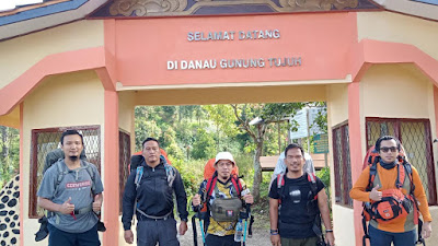Perjalanan Menuju Danau Gunung Tujuh Kabupaten Kerinci, Jambi 