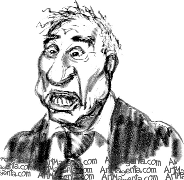 Mel Brooks is a caricature by caricaturist Artmagenta