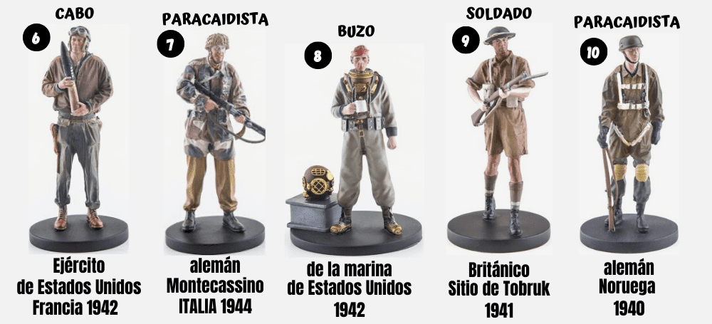 coleccion soldados de la segunda guerra mundial la nacion