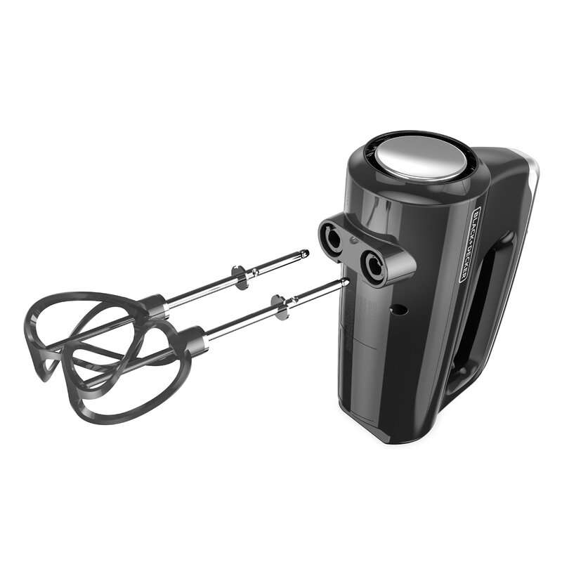 Review ﻿Black + Decker Helix Performance™ Premium 5 Speed Hand Mixer