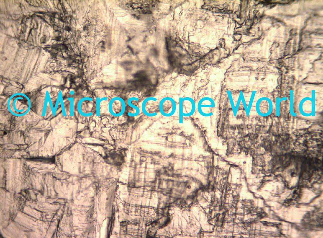 Salt Under Microscope 400X, Hair Follicle Under Microscope 400x