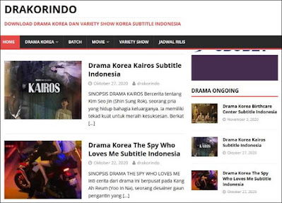 Download Website Drakorindo Background