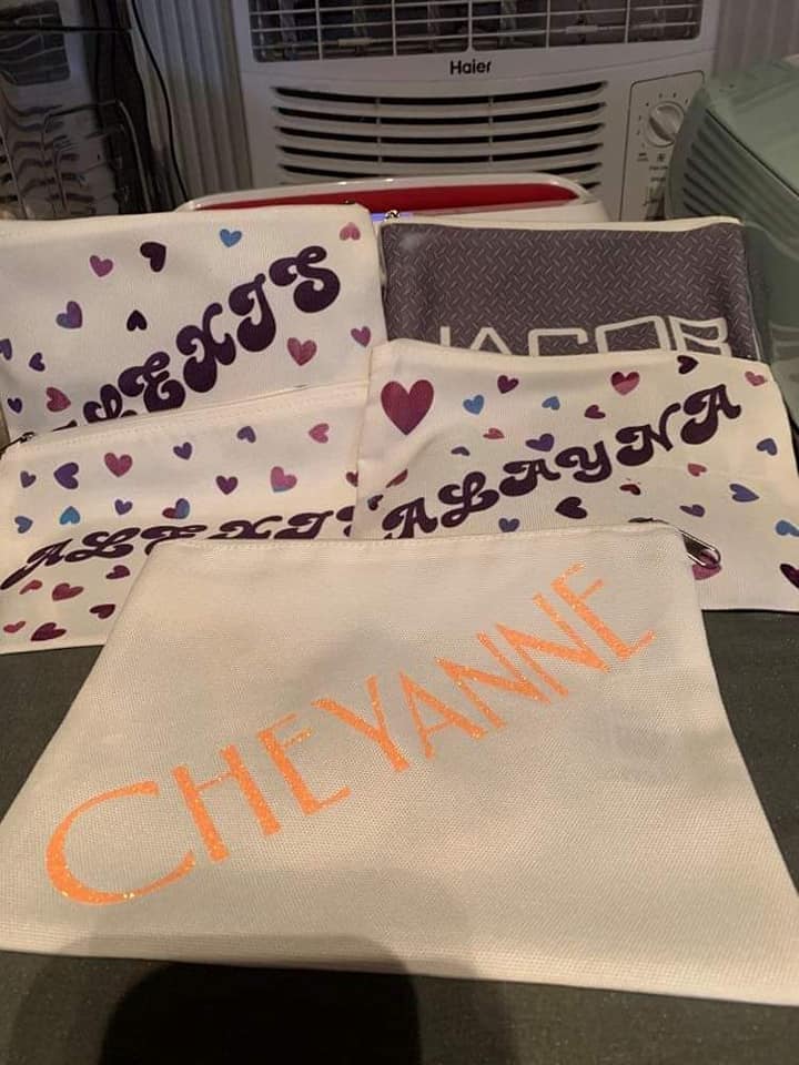 Cricut Cosmetic Bag Blanks Project ChitChatMom