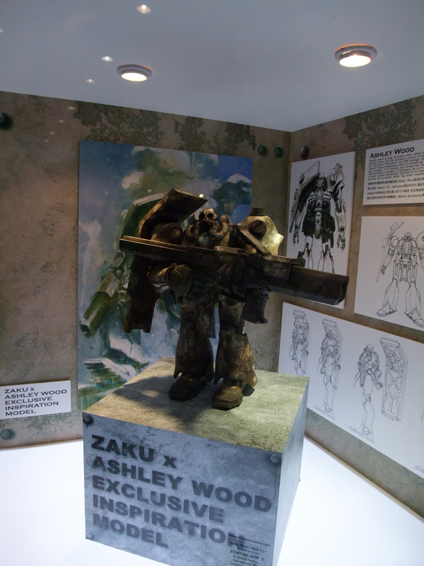 J.ME. ( ̄ε(# ̄): Ashley Wood x Gundam Zaku