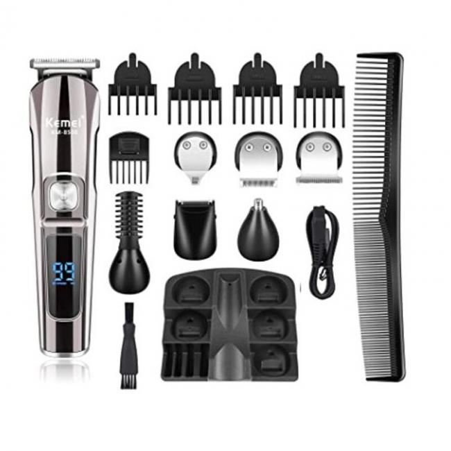 Tông Đơ Cắt Tóc, Cạo Râu Tỉa Lông Mũi Đa Năng Kemei 11 fbc2f9a56 064f 41ab 8662