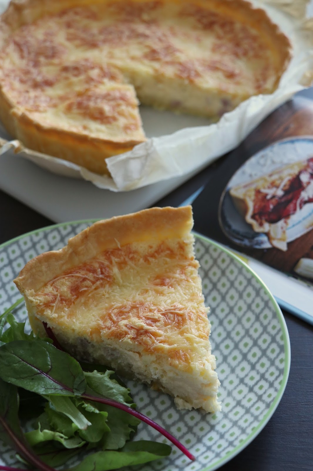 The Cook Time Quiche lorraine moelleuse