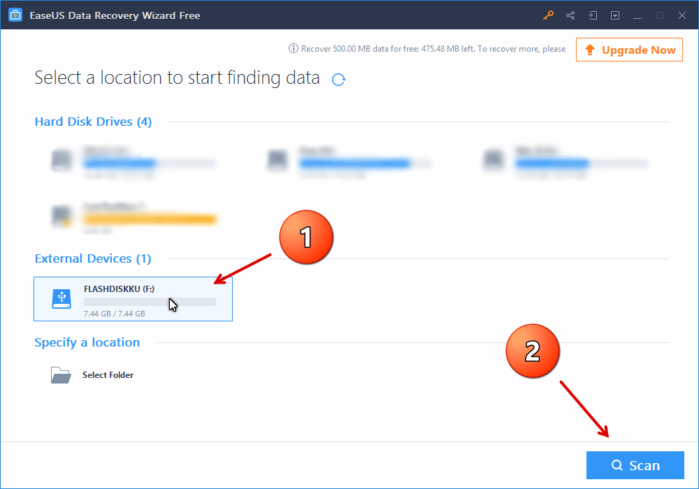 Mengembalikan File Data Terformat di Kartu Memori HP