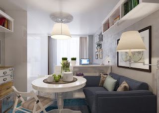 Apartamento Pequeno Decoração de um apartamento pequeno com apenas 25 m2