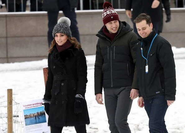 Kate Middleton and Prince William attended a Bandy hockey match