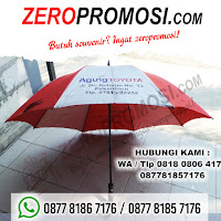 Payung Golf Manual, Souvenir Payung golf, Payung golf promosi, Payung golf sablon logo