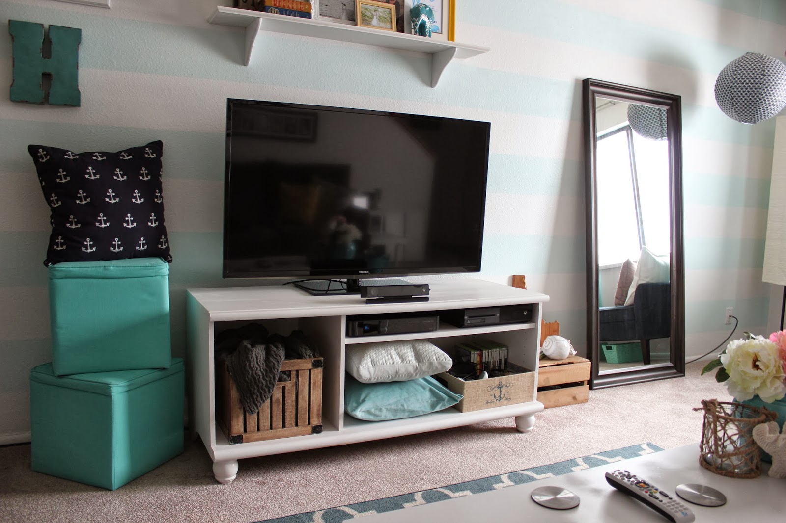 The Holderness' DIY Entertainment Center