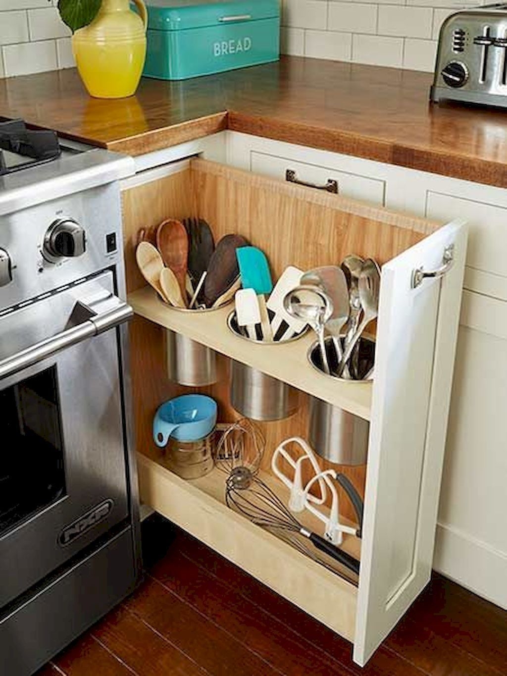 30+ Unimaginable DIY Ideas For Kitchen Storage