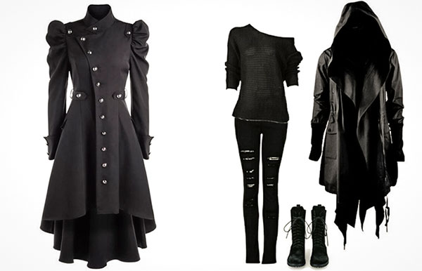 Готическое пальто Готический стиль в одежде. Создаем базовый гардероб