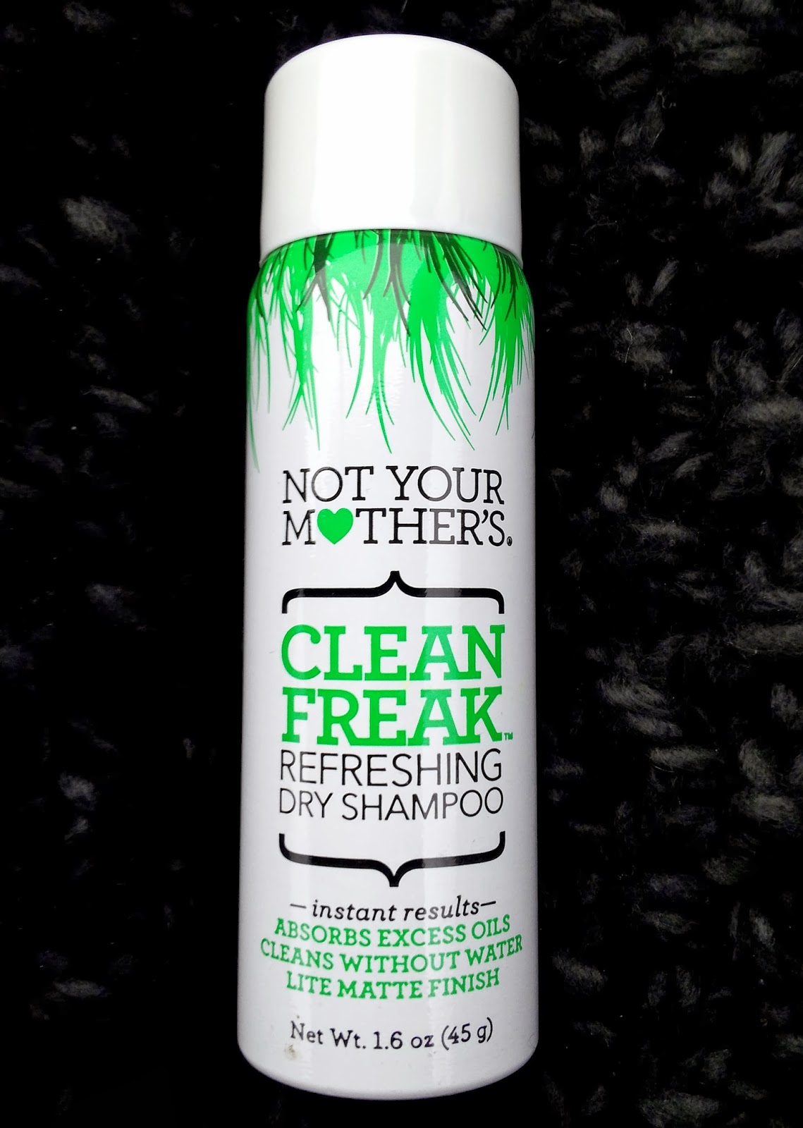 Glossy and Glitter Not Your Mother's Clean Freak Dry Shampoo