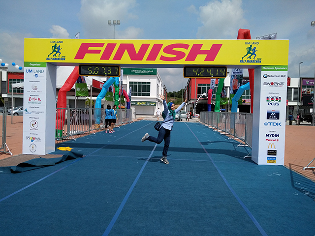 Rasa Sebel Sebab Tak Dapat Join Larian Marathon IJM Land 2016 14