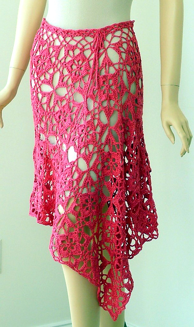 Lace skirt Crochet pattern
