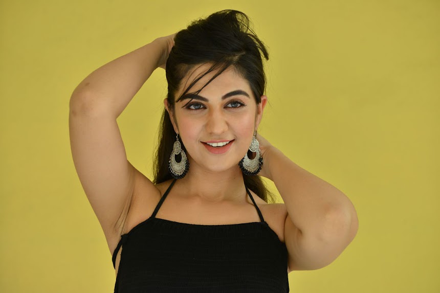 Harshitha Panwar at Bewars Movie Interview