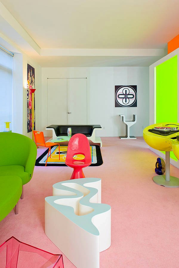 Creative Loft Interior Decoration By Karim Rashid