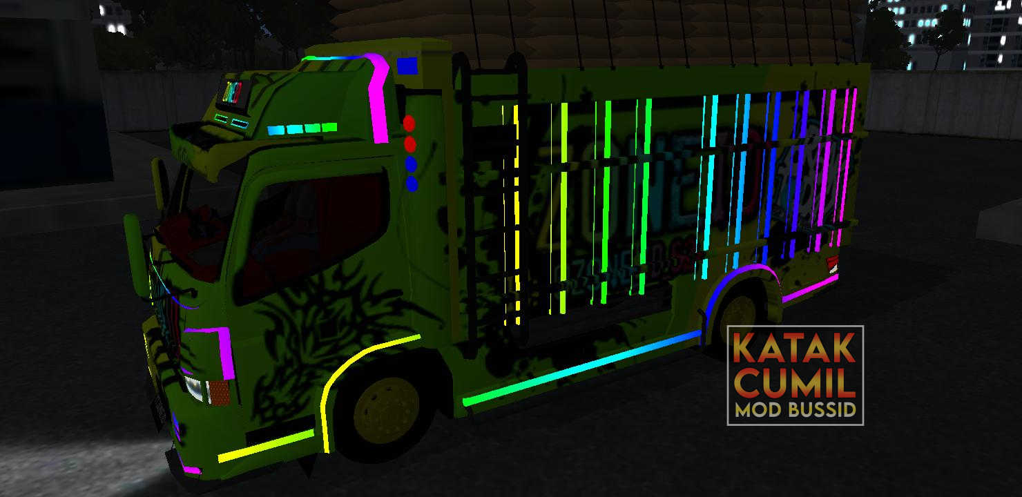 Download Mod Bussid Truck Canter Full Strobo Muatan Semen - Katak Cumil