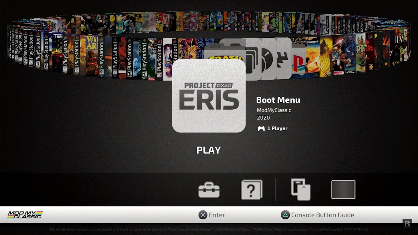 PSクラシック Project ERIS導入方法