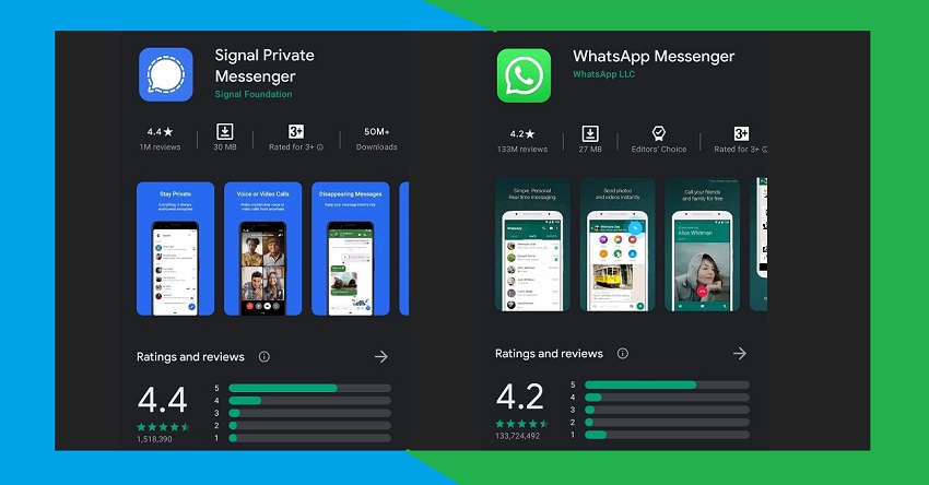 Which is better in Signal Private Messenger and WhatsApp? Which is better in Signal Private Messenger and WhatsApp?