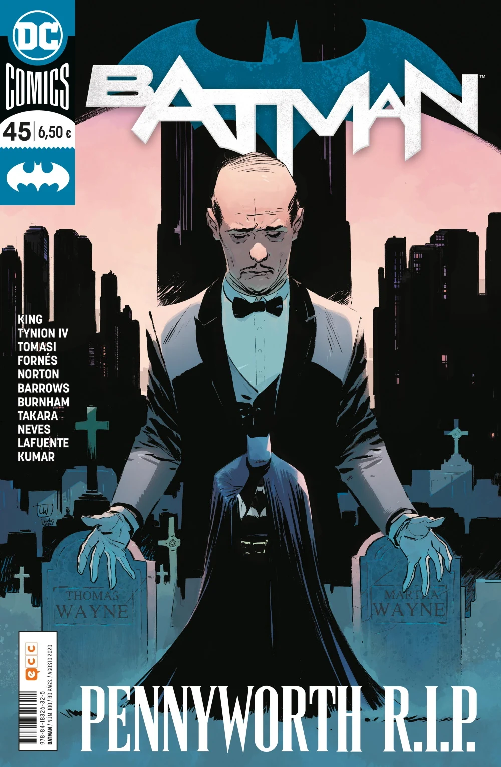 Batman número 100/45: Pennyworth R.I.P.