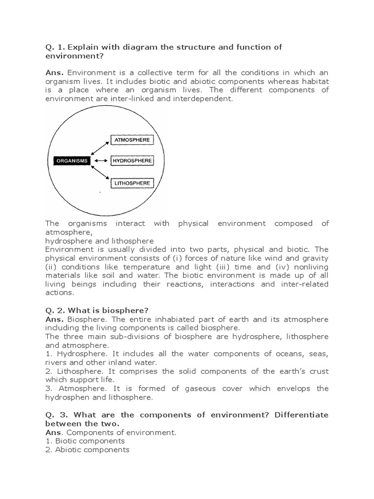 components of environment - Scribd india